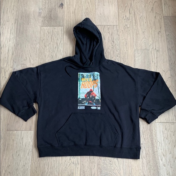 H&M Other - H&M Black Graphic oversized Sweatshirt Hoodie